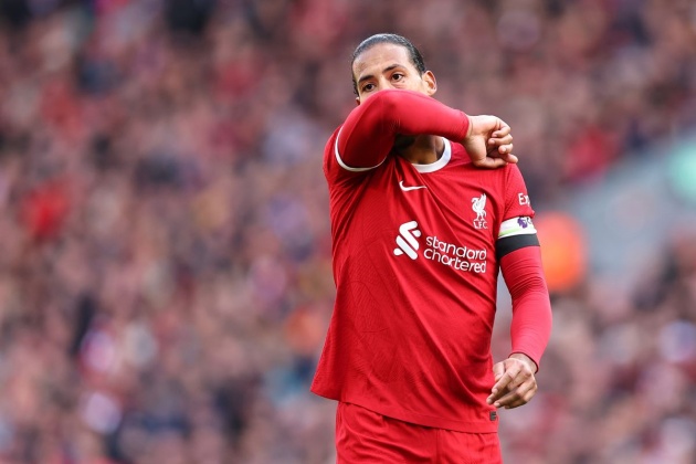 Virgil van Dijk affirms Liverpool’s ambition